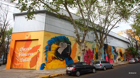 Juli Bussot New Mural In Caballito Buenos Aires Ba Street Art