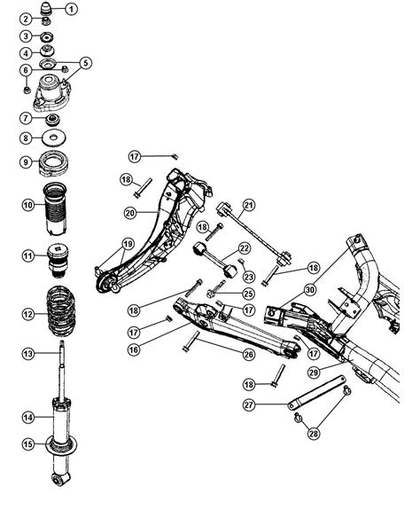 Jeep Wrangler Rear Suspension Diagram