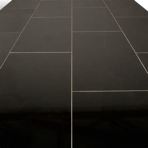 Kronotex Glamour High Gloss Tile Black 4v Flooring Falquon