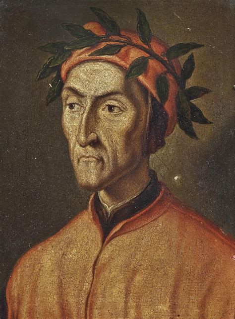 Italian School Th Century Portrait Of Dante Alighieri