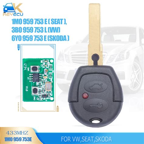 Keyecu Mando A Distancia Oem Mando A Distancia De Botones Para Seat