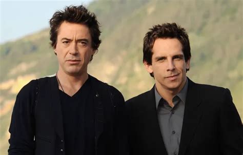 Wallpaper Actors Robert Downey Jr Men Ben Stiller Robert Downey Ml