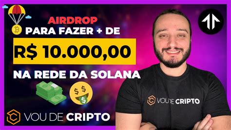 AIRDROP PROMISSOR NA SOLANA TENSOR CHANCE DE FAZER MAIS DE R 10 000