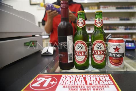 Larangan Peredaran Minuman Beralkohol Antara Foto