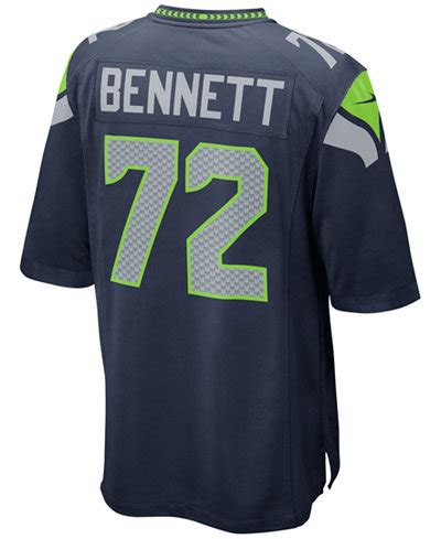 Nike Men's Michael Bennett Seattle Seahawks Game Jersey - Sports Fan ...