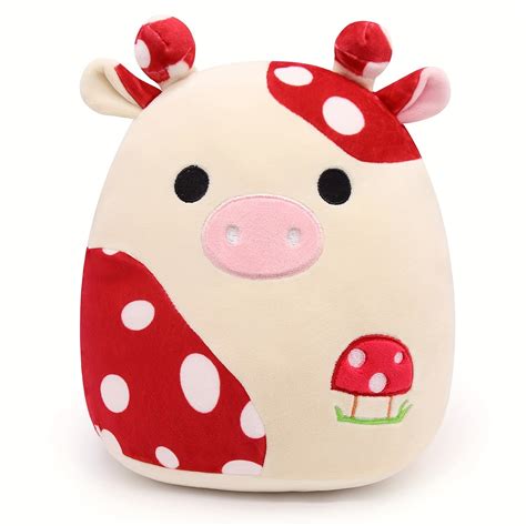 Cow Plush Pillow Cow Stuffed Animals, Cute Stuffed Animal Cow Plushie ...