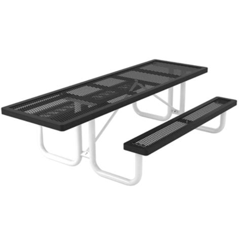 Picnic Table Ada Wheelchair Accessible Rectangular 8 Ft Park Tables