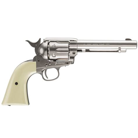 Bullseye North Umarex Colt Saa 1873 177 Bb Gun Revolver Nickel 410