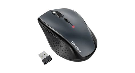 TECKNET EWM01002 Classic 2 4G Portable Optical Wireless Mouse With USB