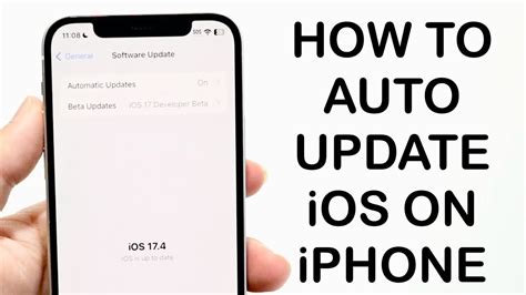 How To Automatically Update IOS On IPhone 2024 YouTube