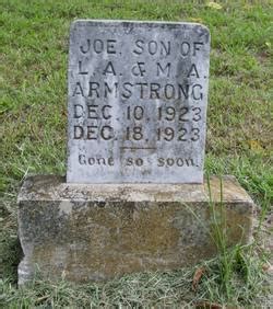 Joe Armstrong Memorial Find A Grave