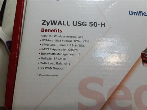 D9 二手 Zyxel Zywall Usg 50 H 無線防火牆路由器 外觀新有盒 露天市集 全台最大的網路購物市集