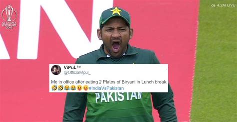 Sarfaraz Ahmed Yawning In Center Is Now A Hilarious Meme Atrendhub