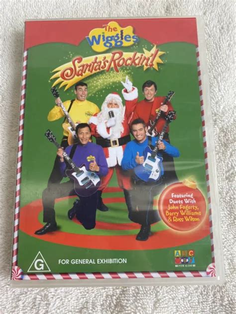 THE WIGGLES SANTA'S Rockin! (DVD, 2004) Region 4 ABC Original Line up, FREE POST $28.00 ...