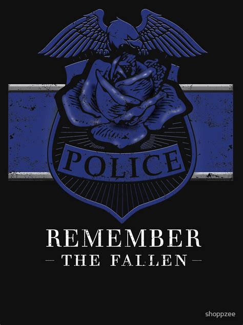 Police Support Remember The Fallen Police Officer Prayer T Shirt By