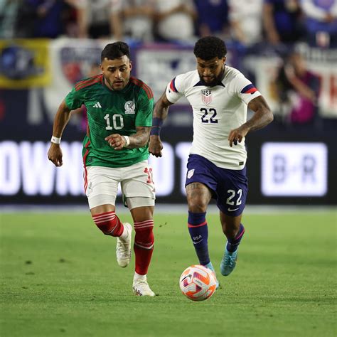 Estados Unidos Vs México Partido En Vivo Resumen Goles Y Resultado