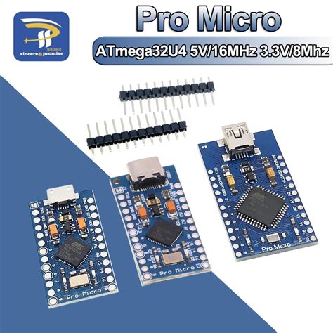 Type C Mini Usb Pro Micro For Arduino Atmega32u4 5v 16mhz 3 3v 8mhz