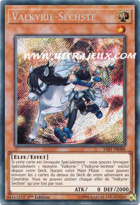 Carte Yu Gi Oh Valkyrie Sechste Sast Fr088