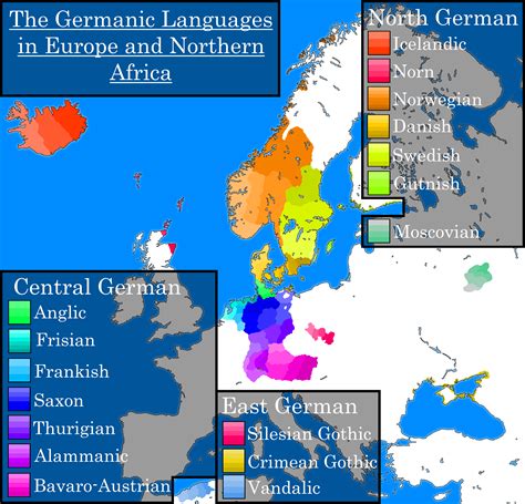 Germanic Languages (Light Ages) : r/imaginarylanguagemaps