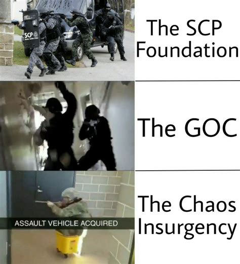 The SCP Foundation The GOC The Chaos Insurgency ГОК Глобальная