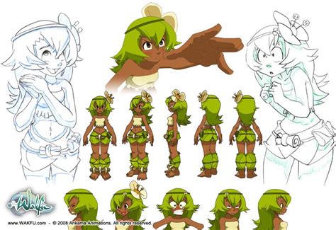 Amalia Wakfu Character Design