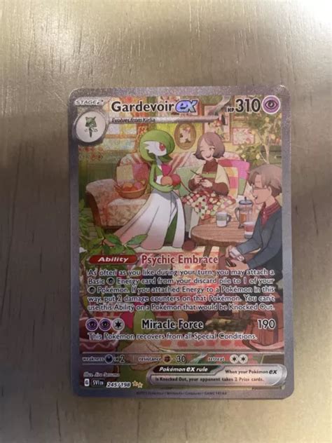 Pok Mon Jcg Gardevoir Ex Carlate Violet Illustration