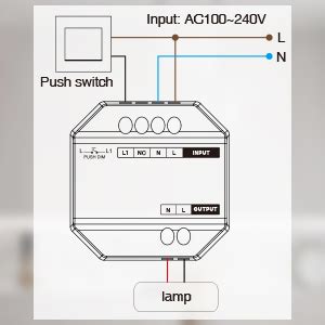 Lighteu Milight Miboxer Triac Dimmer Module Rf Push Control For