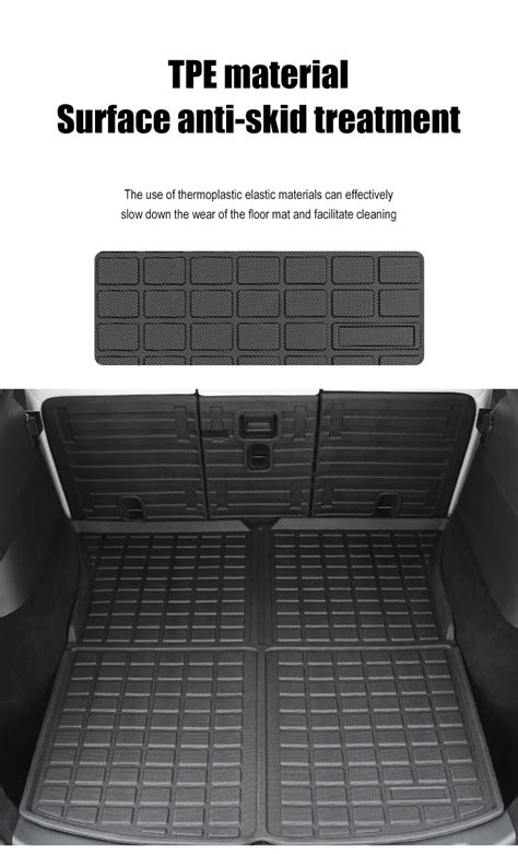 Trunk Mat Cargo Liner All Weather Xpe Floor Mat Trunk Liners For