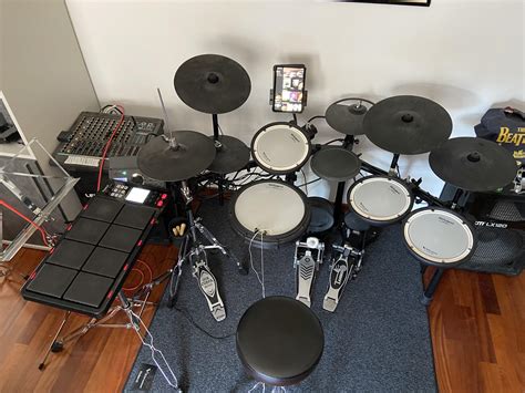 Rate my full electronic setup :) : r/drums