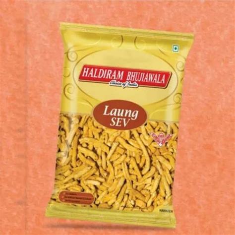 Haldiram Bhujiawala Laung Sev Namkeen Packaging Type Packet