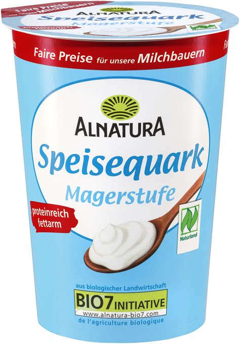 Speisequark Magerstufe G In Bio Qualit T Von Alnatura