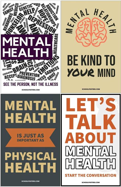 Mental Health Awareness Posters