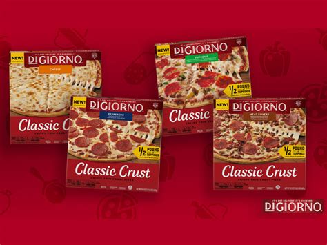 Digiorno Introduces All New Classic Crust Pizza Line Chew Boom