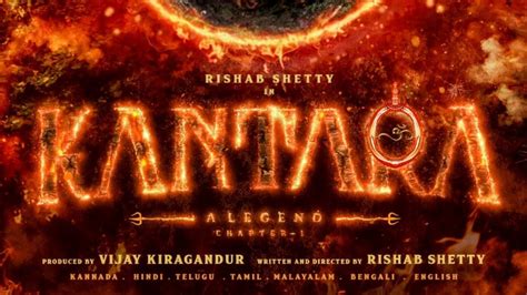 Kantara Chapter 1 Official Trailer Rishab Shetty Kantara Chapter