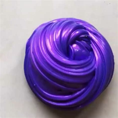 Shiny Purple Fluffy Slime Slime Pinterest Slime Diy Slime And Slime Recipe