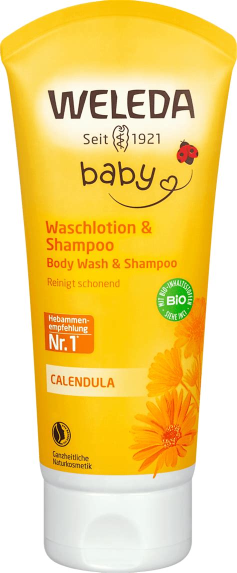 Weleda Baby Waschlotion Shampoo Calendula Ml Dm At