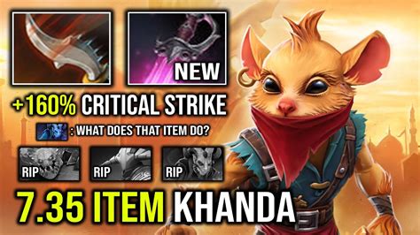 NEW 7 35 Item Khanda 160 Critical Strike Brutal Jinada Hit Like A