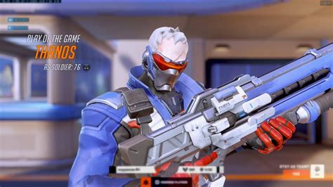 Gale Insane Soldier 76 Potg [ Overwatch 2 Top 500 Season 9 ] Youtube