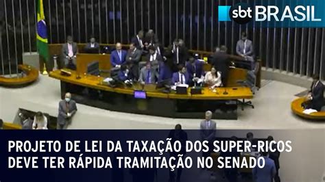 Projeto de lei da taxação dos super ricos deve ter rápida tramitação no