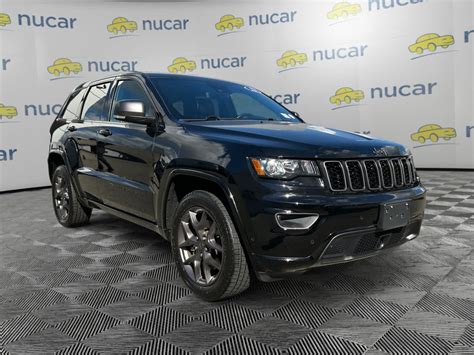 Pre Owned 2021 Jeep Grand Cherokee 80th Anniversary Sport Utility In Cw11063a Nucar New Hampshire