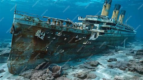 Premium Photo | Exploring the Titanic Shipwreck A Stunning D Rendering Reveals its Immense Scale ...