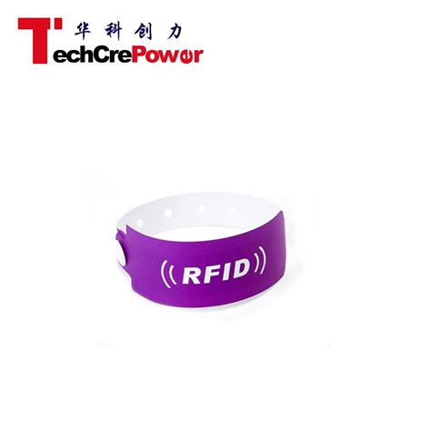 Waterproof UHF EPC G2 Disposable 860 960MHz RFID Paper Wristband