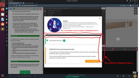 SOLVED GradeBot Not Displaying Progress ROS2 Basics In 5 Days