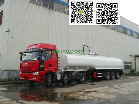 Wholesale Dilute Sulfuric Acid Tank Trailer 3 Axles Semi Trailer 19900liters 22400liters