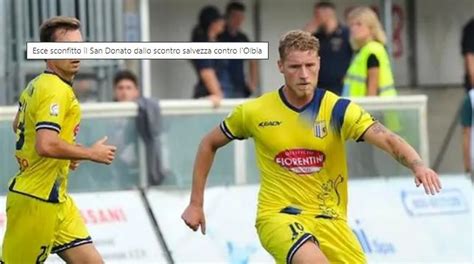 San Donato Tavarnelle Periodo Nero La Virtus Entella Vince