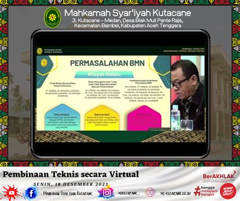 Ketua Ms Kutacane Dan Jajaran Ikuti Pembinaan Teknis Dan Administrasi