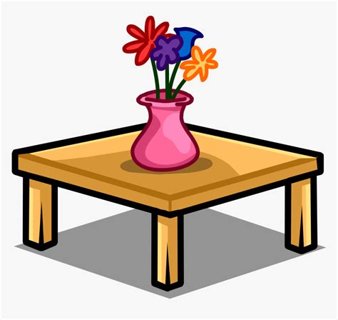 Table Clipart Coffee Table - Coffee On The Table Clipart, HD Png ...