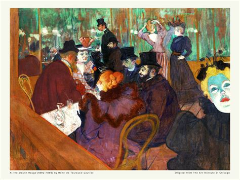 Henri De Toulouse Lautrec At The Moulin Rouge