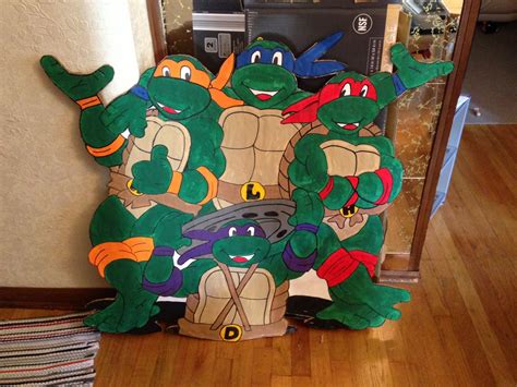 Pin By Gisele Dos Santos On Craft Ideas Tmnt Birthday Turtle Party