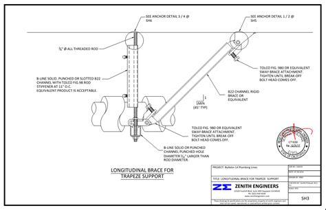 Seismic Anchorage & Line Bracing Services | Zenith Engineers